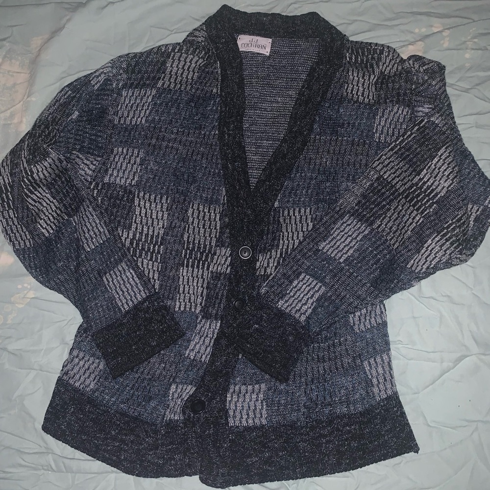 JJ Cochran cardigan, made in the Usa